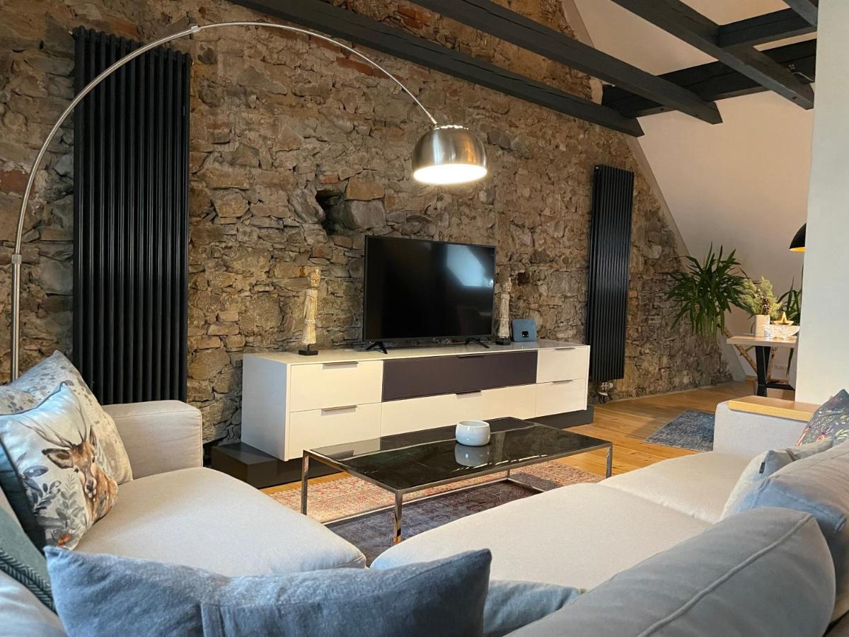Ferienwohnung Voh Super Exklusives Loft, Zentral, Smart-Tv, Parkplatz Vohenstrauss Exterior foto